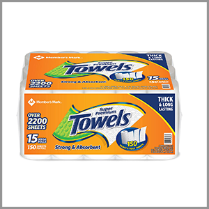 Member's Mark Paper Towels 15ct