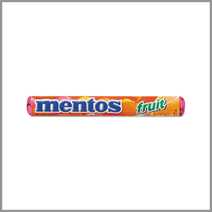 Mentos Chewy Fruit Candy Roll 1.32oz