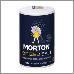 Morton Iodized Salt 26oz