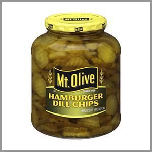 Mt Olive Hamburger Dill Chips 32oz