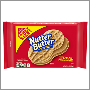 Nabisco Nutter Butter Family Size Cookies 16oz