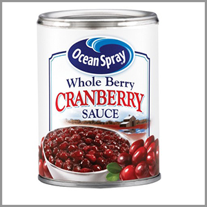 Ocean Spray Whole Berry Cranberry Sauce 14oz