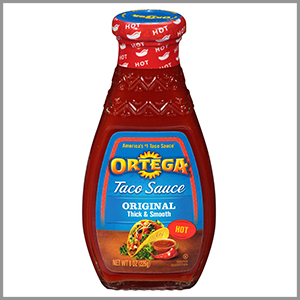 Ortega Hot Taco Sauce 8oz