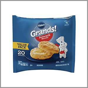 Pillsbury Grands Frozen Buttermilk Biscuits 20ct 41.6oz