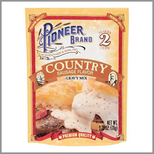 Pioneer Country Sausage Gravy Mix 2.75oz