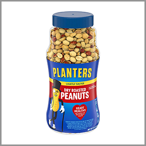 Planters Dry Roasted Lightly Salted Peanuts 16oz