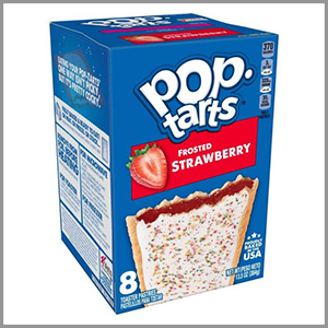 Kellogg's Pop-Tarts Frosted Strawberry Toaster Pastries 8ct