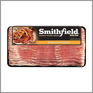 Smithfield Hometown Original Naturally Hickory Smoked Bacon 16oz