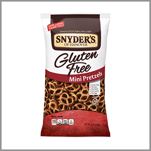 Snyders Gluten Free Mini Pretzels 8 oz