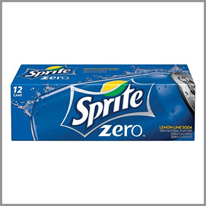 Sprite Lemon Lime Zero Sugar Cans 12fl oz x 12