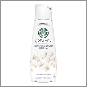 Starbucks White Chocolate Mocha Coffee Creamer 28oz