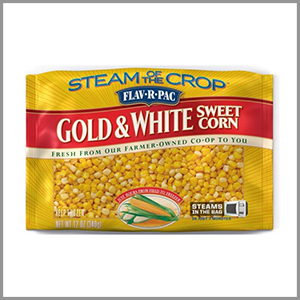 Steam Of Crop Gold & White Sweet Corn 12oz