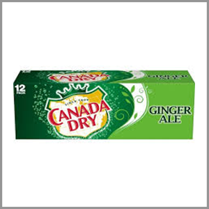 Canada Dry Ginger Ale Cans 12fl oz x 12