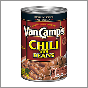 Van Camp's Chili with Beans 15oz