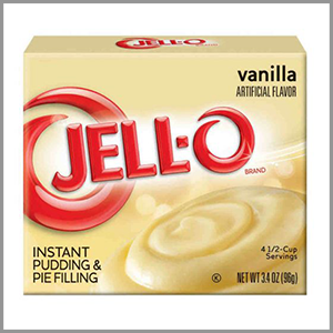 Jell-O Instant Vanilla Pudding & Pie Filling 3.4oz