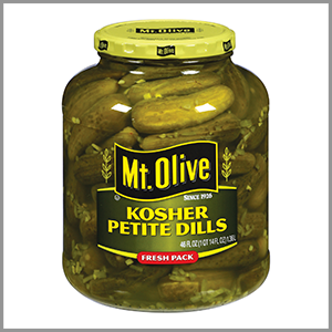 Mt. Olive Kosher Petite Dill Pickles 46oz