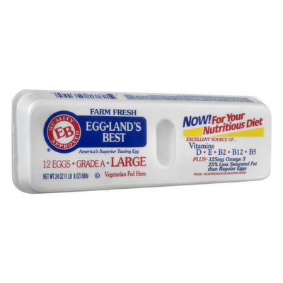 Eggland's Best Large White Eggs 1doz