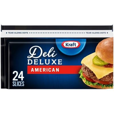 Kraft Deluxe American Cheese Slices 24ct