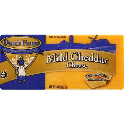 Dutch Farms Mild Cheddar Cheese 8oz