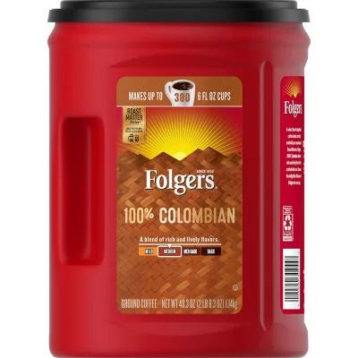 Folgers Medium Roast Columbian Coffee 40.3oz